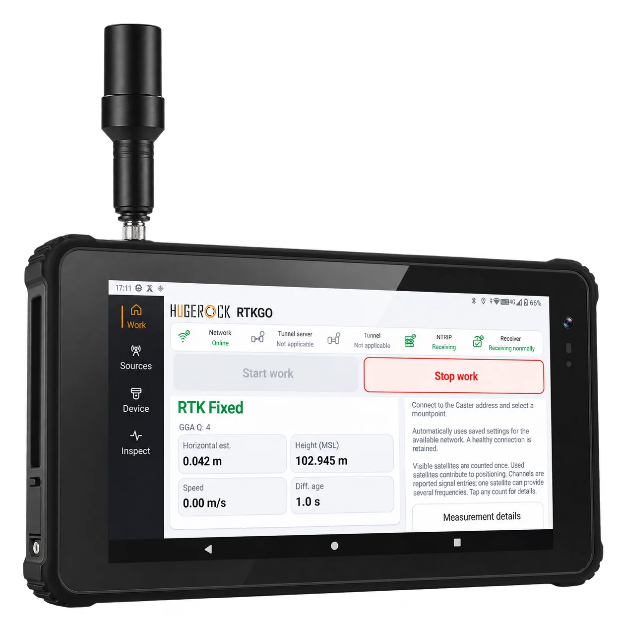 H81 RTK product visualization