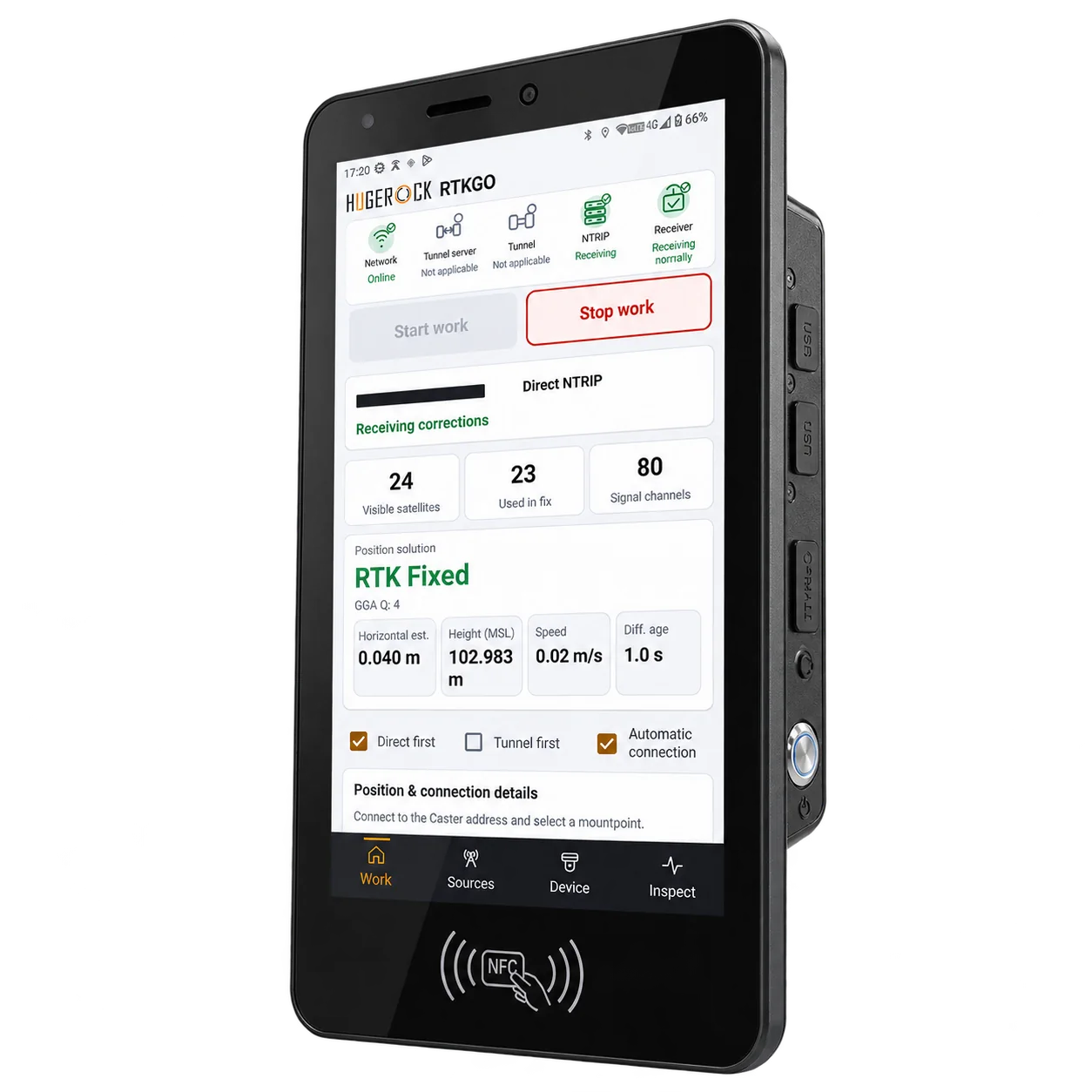 GK101M Vehicle-mounted RTK terminal