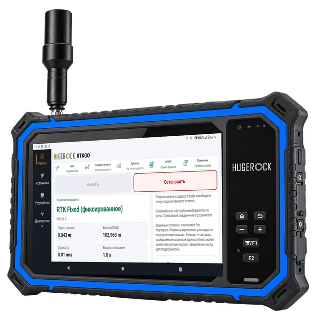 G80M — RTK-планшет 8 дюймов горизонтального формата