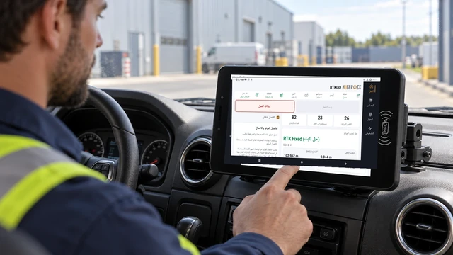 GK101M — جهاز RTK للمركبات لتحديد الموقع والاتجاه